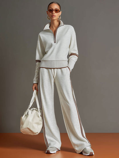 Marietta – blouse and pants with wide legs