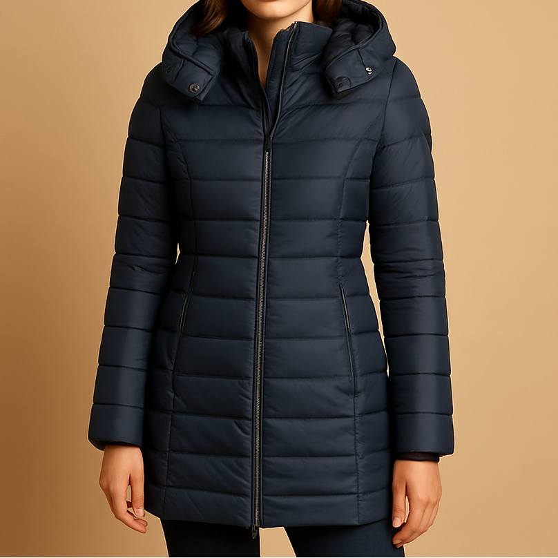 Margaux | Quilted Long Puffer Coat