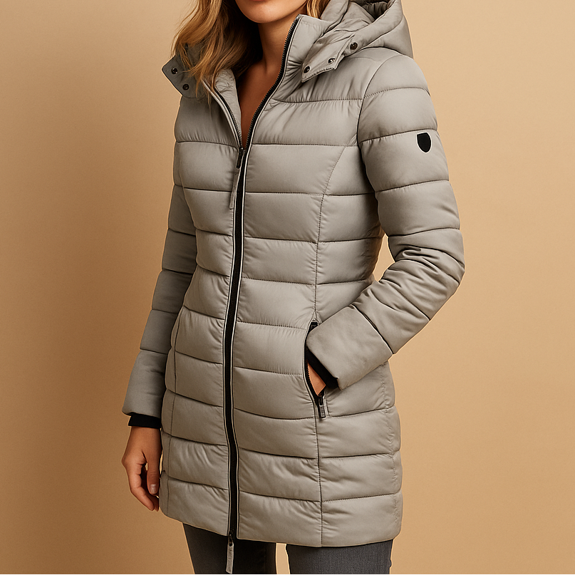 Margaux | Quilted Long Puffer Coat